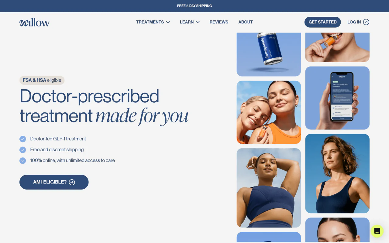 Willow homepage
